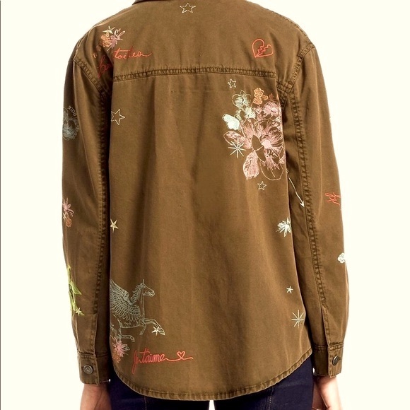 Cinq a sept Embroidered Whimsical Jacket - Picture 4 of 9